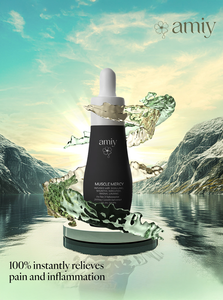 Muscle Mercy 100% relief within 1 hour Naturally from muscle and joint pain and inflammation oral drops