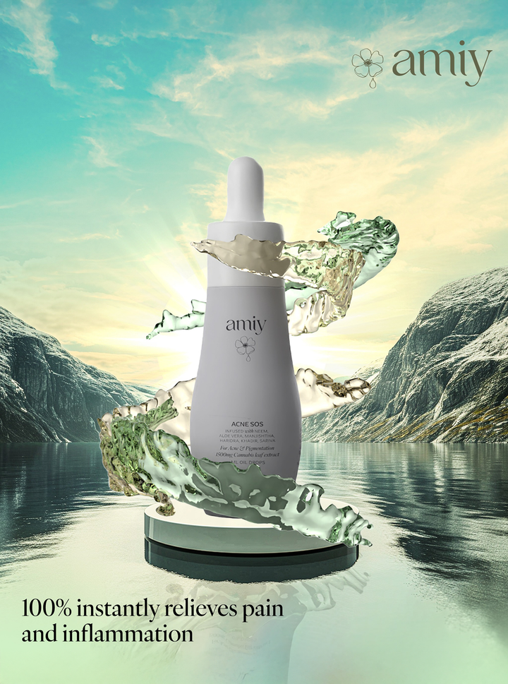 Acne SOS 100% relief within 1 hour Naturally from itch, redness & inflammation oral drops