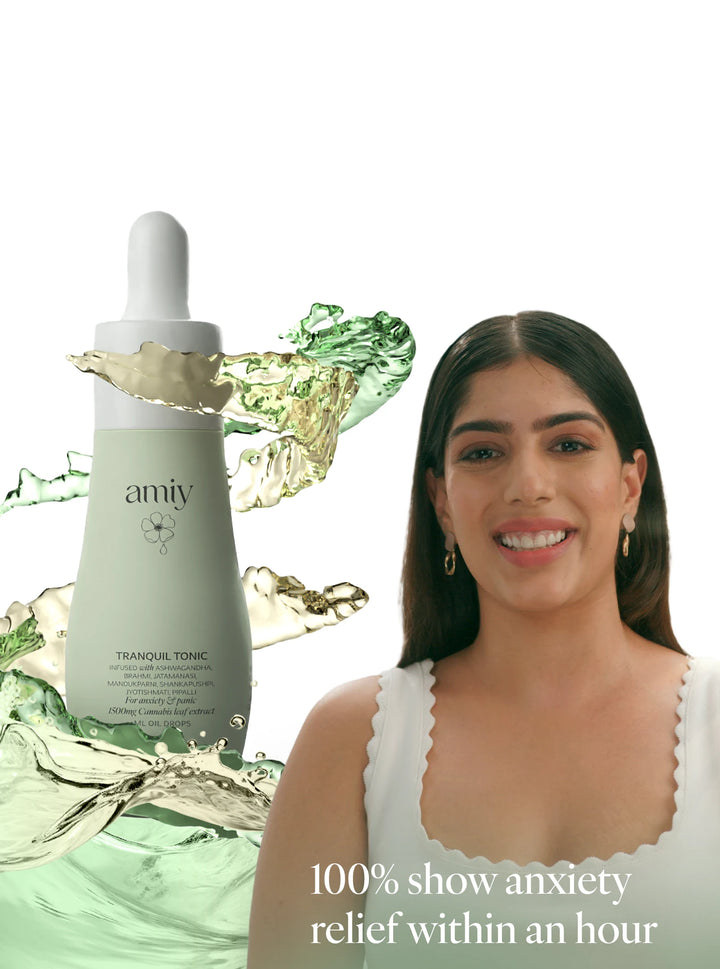 Tranquil Tonic 100% relief within 30 Min Naturally from anxiety, panic, stress & nervous tension, constant worry oral drops
