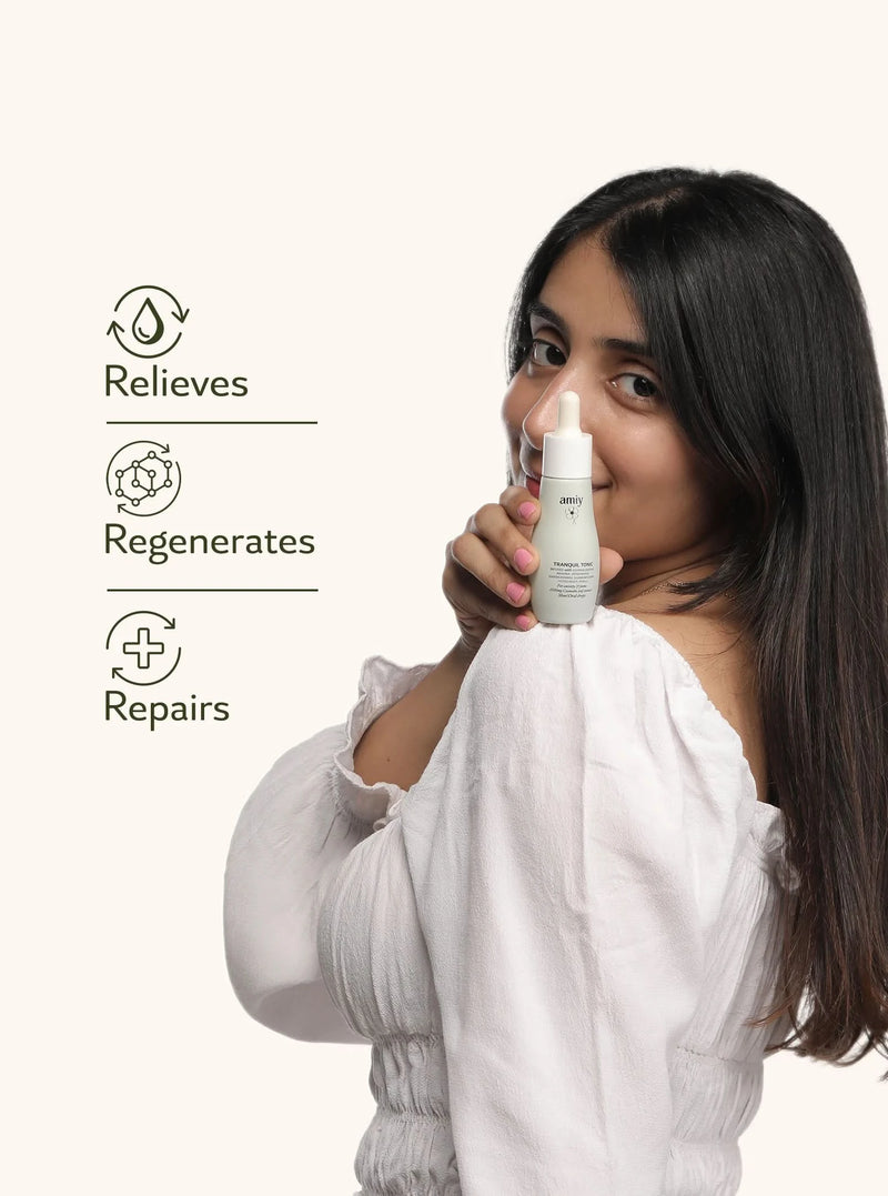 Tranquil Tonic: Natural oral drops for instant relief from anxiety, stress & worry.