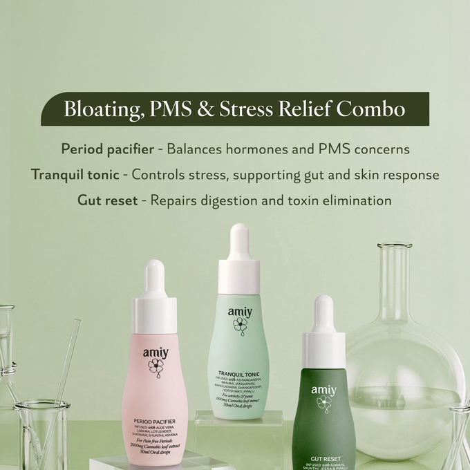 Bloating, PMS and Stress Relief Combo