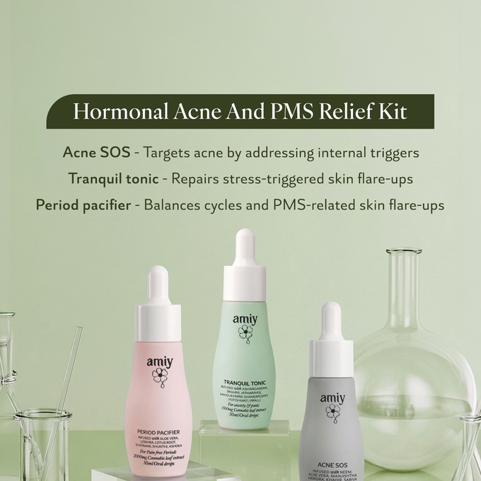 Hormonal Acne and PMS Relief Kit