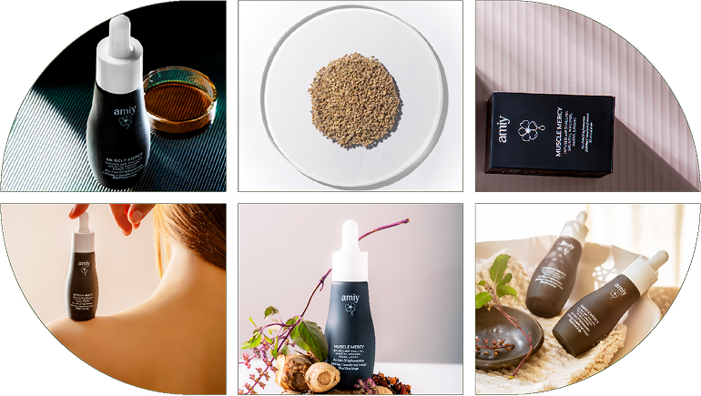 Muscle Mercy dual-action oral drops for instant relief from muscle & joint pain, swelling & inflammation