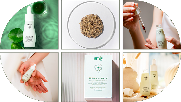 Tranquil Tonic dual-action oral drops for instant relief from anxiety, panic, stress, tension